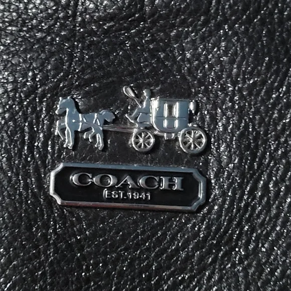 Coach Madison Hailey Leather Hobo Bag - Picture 6 of 16